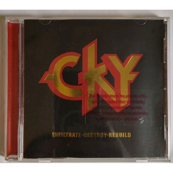 Infiltrate Destroy Rebuild by CKY Ultra Rare Promo CD 2002